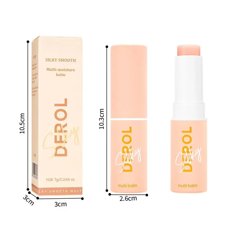 Multi Moisturizing Stick Collagen Anti-Wrinkle Balm Lighten Eye Lip Neck Fine Lines Brighten Dry Skin Nourish Not Sticky Cream