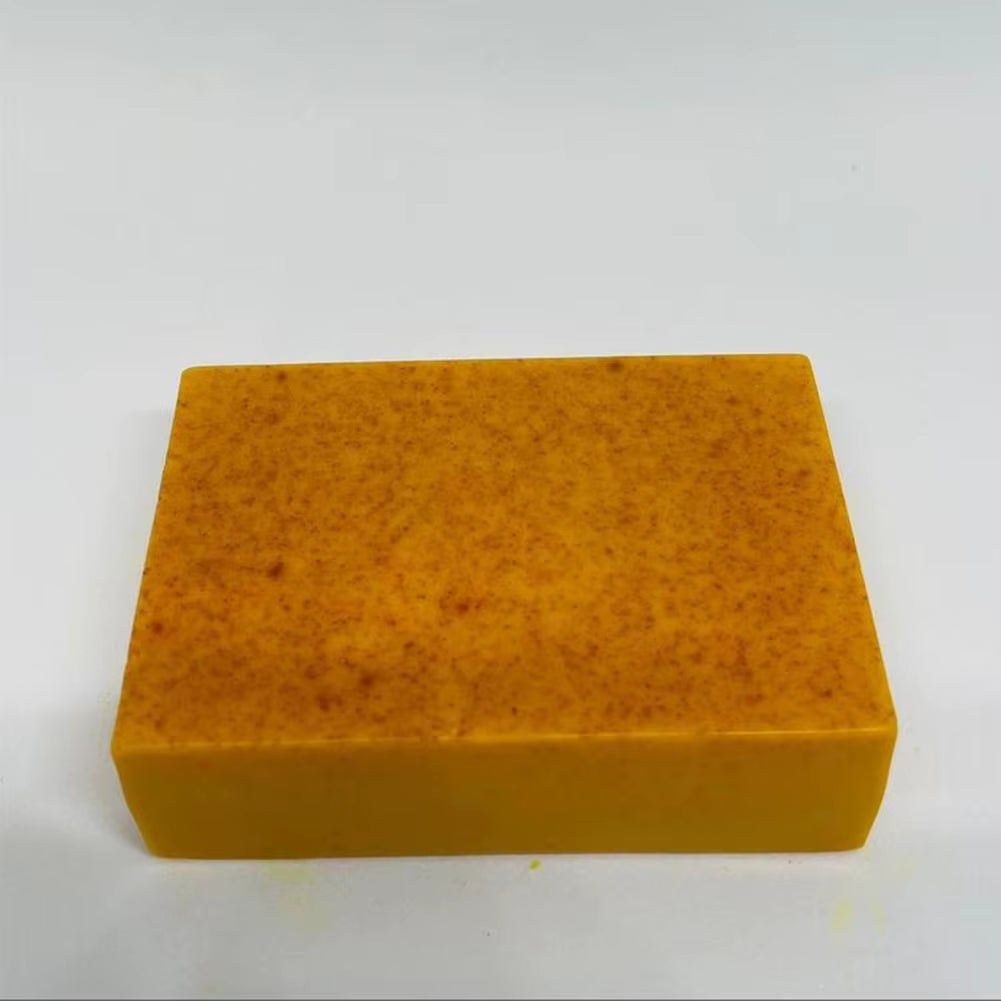 Revitalize Your Skin with 100G Turmeric Handmade Soap - Brightening Lemon Kojic Acid Shower & Facial Soap for Deep Cleansing and Flawless Skin Care