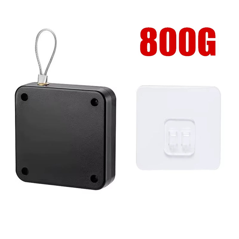 Automatic Sensor Door Closer Punch-Free Adjustable Surface Door Stopper Automatically Close Door Bracket Closer Home Improvement