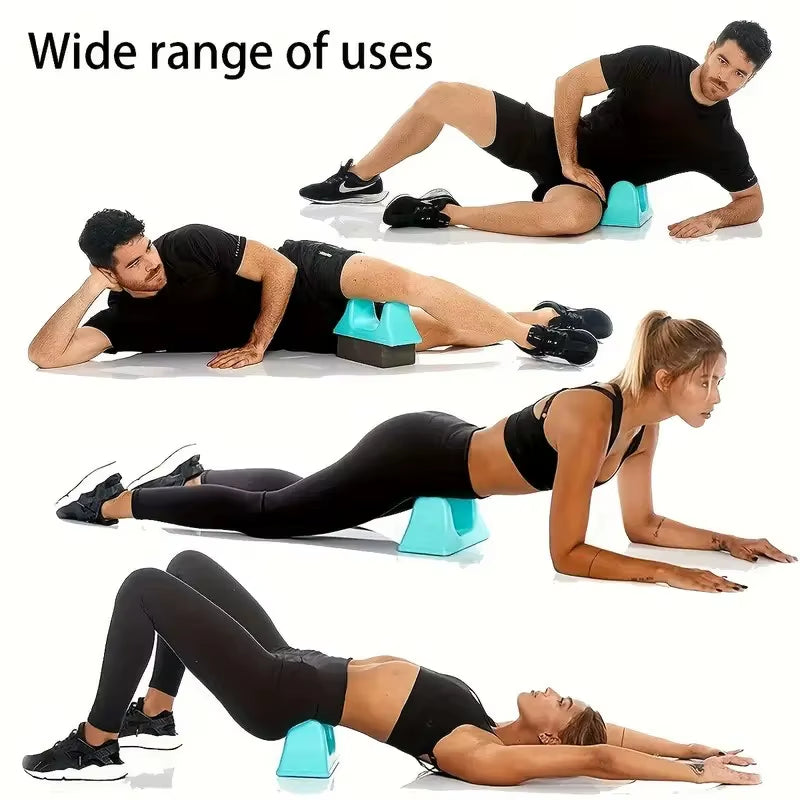 Deep Tissue Waist Muscle Relaxer Massager for Hip, Back and Psoas Training, Body Stretching with Ergonomic Design