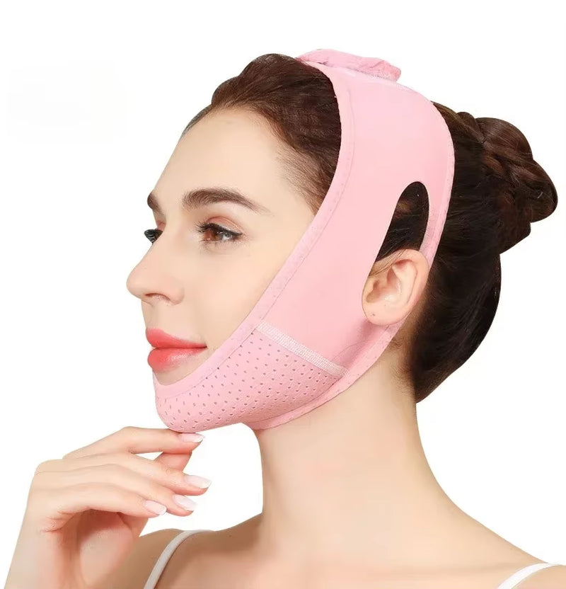 Women Face Slimming Bandage Face Lifting Band V Line Shaper Chin Cheek Lift up Belt Facial Massage Strap Beauty Skin Care Tools